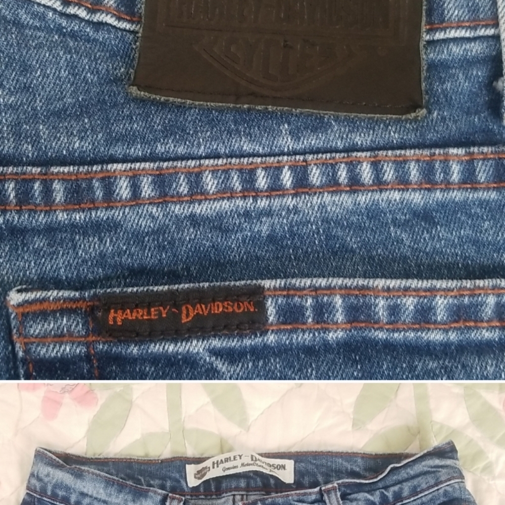 ●RESERVED● Authentic Harley Davidson Women's Straight Leg Jeans